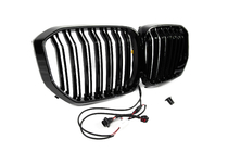 BMW X5 G05 2019–2026 BMW kidneygrill M-Look LED (2019-2022, blank højglans) foto 8