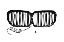 BMW X5 G05 2019–2026 BMW kidneygrill M-Look LED (2019-2022, blank højglans) foto 9