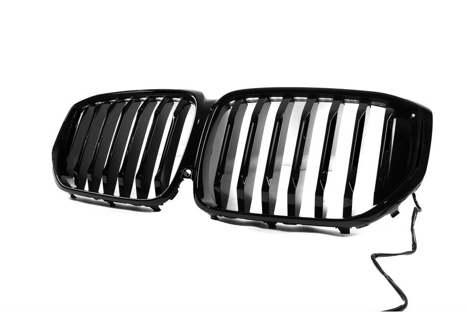 BMW X5 G05 2019–2026 Nyregrill 1 Bar LED (2023+, sort højglans) Foto 3