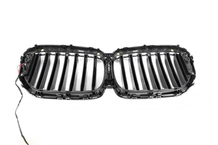 BMW X5 G05 2019–2026 Nyregrill 1 Bar LED (2023+, sort højglans) Foto 4