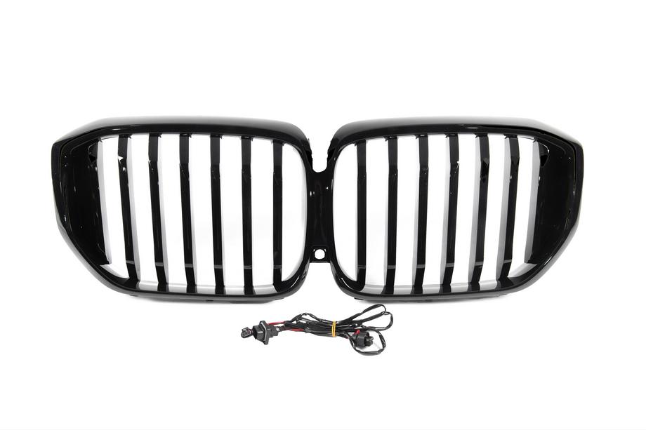 BMW X5 G05 2019–2026 Nyregrill 1 Bar LED (2023+, sort højglans) Foto 6