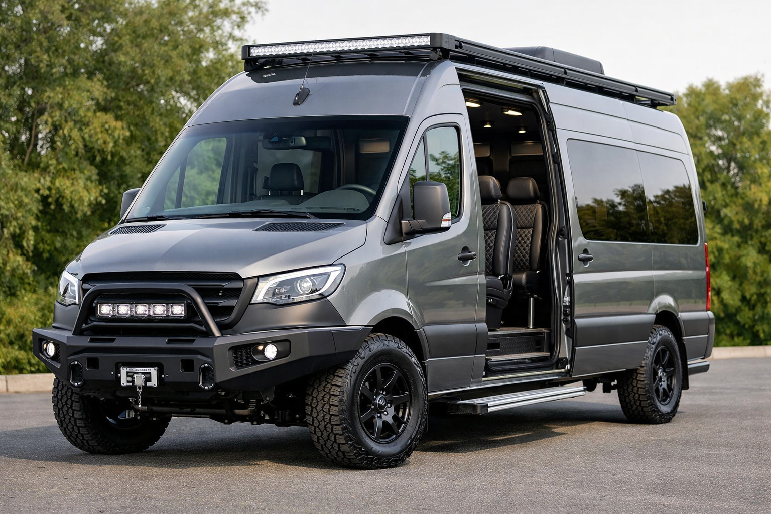 Startopgradering til Mercedes Sprinter W907/W910 til passagerbus