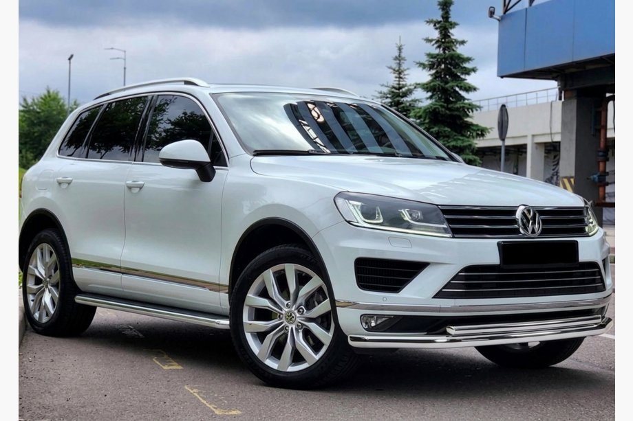 Volkswagen Touareg 2010–2018 Frontbøjle ST014 (rustfrit stål) Image