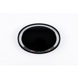 B-vare frontemblem under glas V1 (19,3 cm x 13,5 cm)