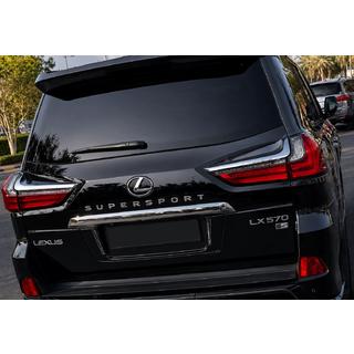Supersport emblem / badge (3 stk.) Lexus LX570/450d 2008–2022 foto 1