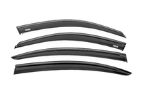 BMW 3-serie F30/F31 2012–2019 Vindafvisere til vinduer med sort liste Niken Luxury (4 stk.) foto 1