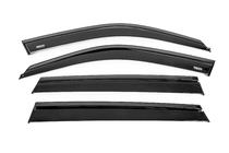 BMW X5 E70 2007–2013 Vindafvisere til vinduer med sort liste Niken Luxury (4 stk.) foto 1