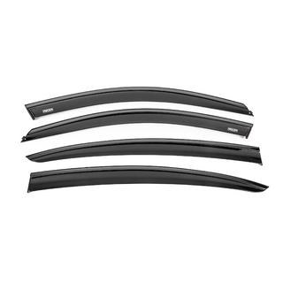 Vindafvisere til vinduer med sort liste Niken Luxury (4 stk.) BMW 5-serie G30/G31 2017–2023 foto 1