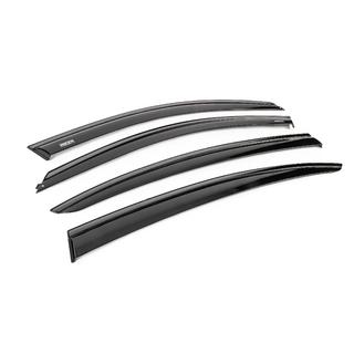 Vindafvisere til vinduer med sort liste Niken Luxury (4 stk.) BMW 5-serie G30/G31 2017–2023 foto 3
