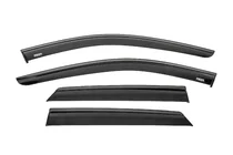 Mercedes ML W164 2005–2011 Vindafvisere til vinduer med sort liste Niken Luxury (4 stk.) foto 1