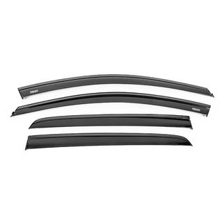 Vindafvisere med sort liste Niken Luxury (HB, 4 stk) Volkswagen Golf 7/E-Golf 2012–2020 foto 1