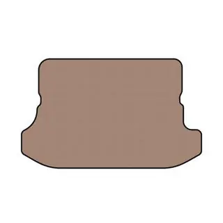 Gummibagagerumsmåtte Carsuit (Coupé, Beige)