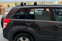 Suzuki Grand Vitara 2005–2017 Tagbøjler (tværstænger) til originale monteringspunkter Ecem V3 (2 stk) Sort, 110 cm foto 1