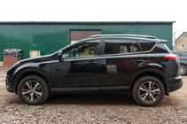 Toyota Rav 4 2013–2018 Tagrælinger grå OEM (aluminium) foto 6