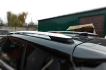 Toyota Rav 4 2013–2018 Tagrælinger grå OEM (aluminium) foto 2