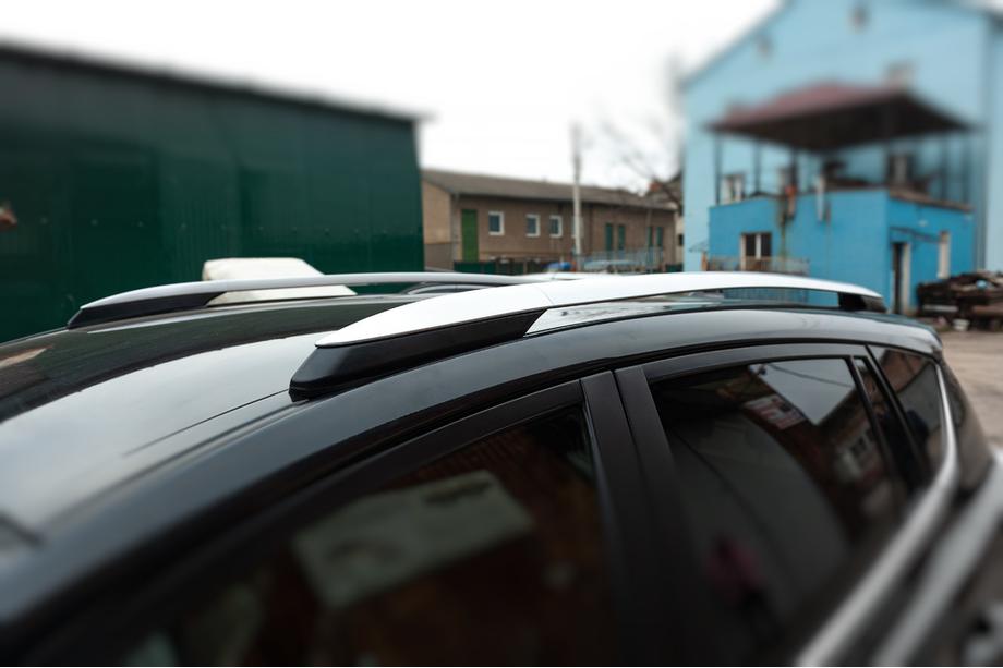 Toyota Rav 4 2013–2018 Tagrælinger grå OEM (aluminium) Image