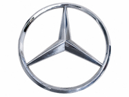 Mercedes E-klasse W213 2016–2023 Frontemblem (18,5 cm) foto 1