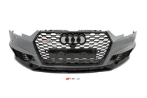 Audi A4 B9 2015–2024 Forreste kofanger RS-Style (til radarer, 2015-2019) foto 2