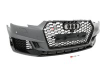Audi A4 B9 2015–2024 Forreste kofanger RS-Style (til radarer, 2015-2019) foto 5