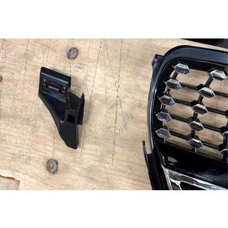 B-vare tuninggrill Diamond Black (GLE) Mercedes GLE/ML Klasse W166 2011–2018 foto 3