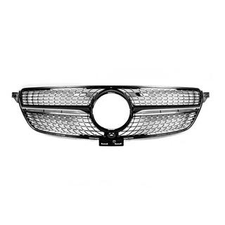 B-vare tuninggrill Diamond Black (GLE) Mercedes GLE/ML Klasse W166 2011–2018 foto 1