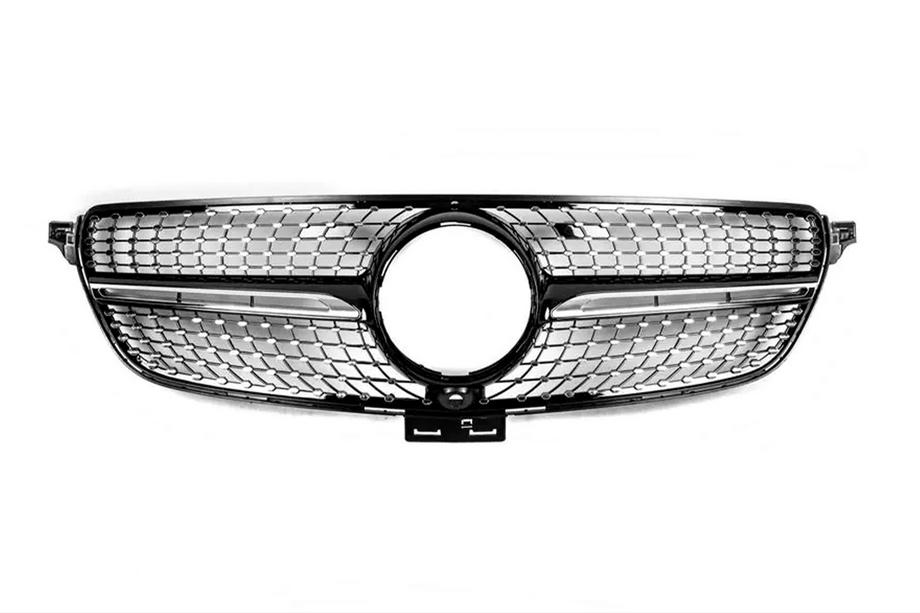 Mercedes GLE/ML Klasse W166 2011–2018 B-vare tuninggrill Diamond Black (GLE) Image