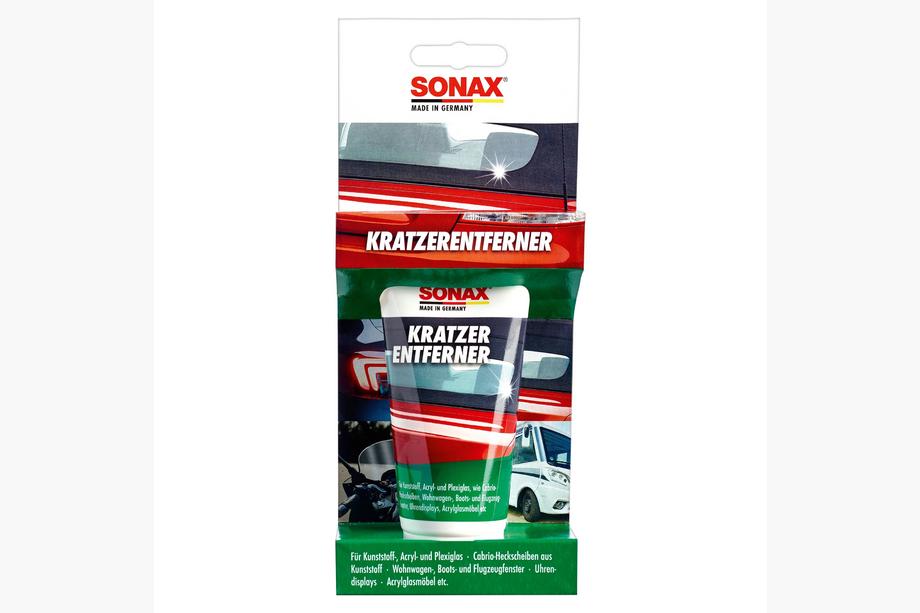 Polermiddel til forlygter, akryl og plast 75 ml SONAX Scratch Remover Foto 1
