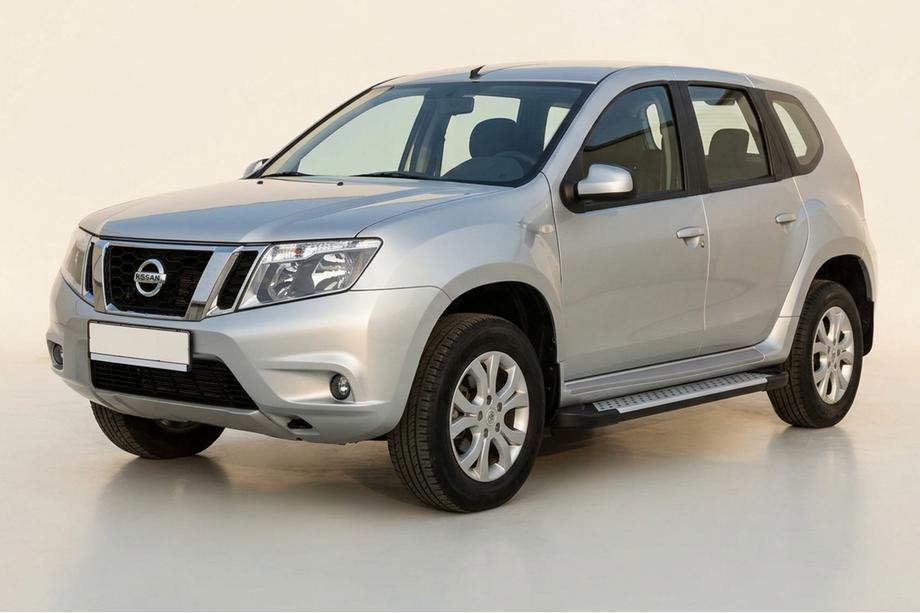 Nissan Terrano 2014– Sidetrin Allmond Grey (2 stk., aluminium) Image