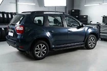 Nissan Terrano 2014– Allmond Black sidetrin (2 stk., aluminium) foto 1