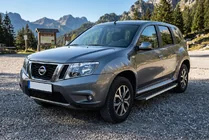 Nissan Terrano 2014– Sidetrin Maya V1 (2 stk., aluminium) foto 1