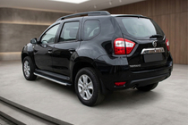 Nissan Terrano 2014– Sidetrin Fullmond (2 stk., aluminium) foto 1