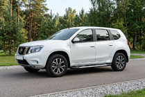 Nissan Terrano 2014– Sunrise sidetrin (2 stk., aluminium) foto 1