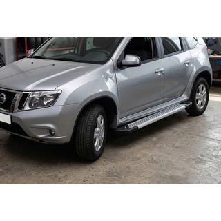 Sidetrin Vision New Grey (2 stk., aluminium) foto 1