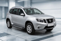 Nissan Terrano 2014– Sidetrin Vision New Black (2 stk., aluminium) foto 1