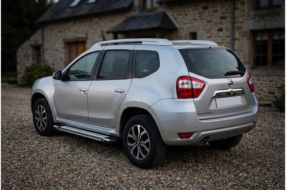 Nissan Terrano 2014– Sidetrin Rainbow (2 stk., aluminium) Image