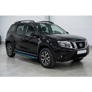 Maya Blue sidetrin (2 stk., aluminium) foto 1