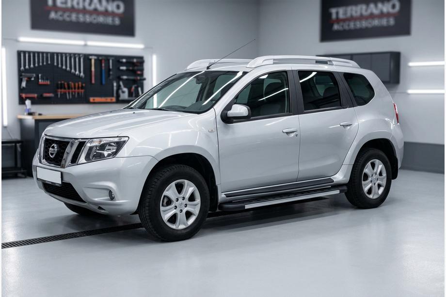 Nissan Terrano 2014– Duru sidetrin (2 stk., aluminium) Image
