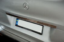 Mercedes Vito/V-klasse W447 2014– Bred liste over nummerpladen (rustfrit stål) foto 2