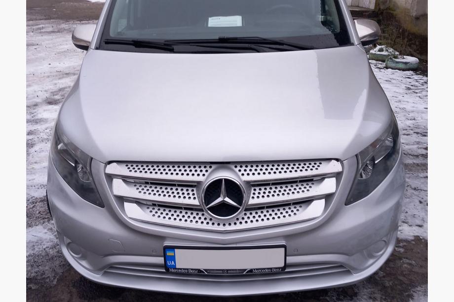 Mercedes Vito/V-klasse W447 2014– Grillister 2014-2020 (5 stk., rustfrit stål) Image
