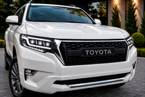 Toyota Land Cruiser Prado 150 2009–2023 Kølergrill 2017↗ (OffRoad) foto 1