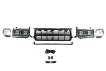 Toyota Land Cruiser 80 1990–1997 Sæt med forlygter og grill (OffRoad) foto 1