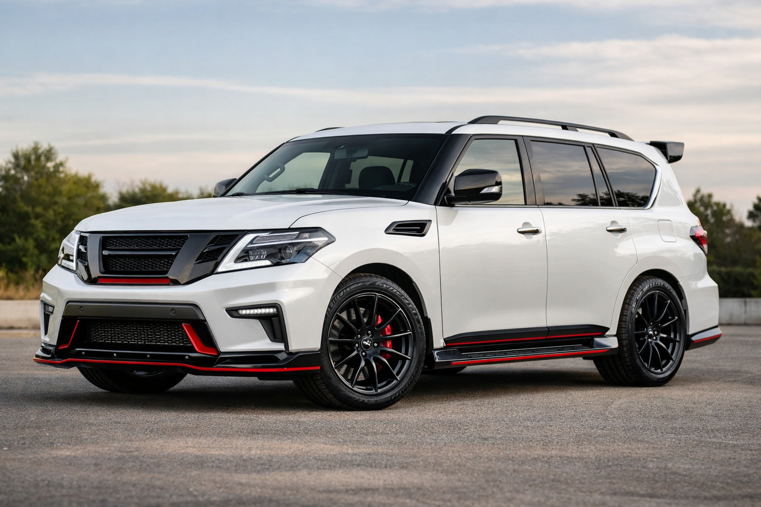 Sådan får Nissan Patrol Y62 Nismo-stil uden cirkus