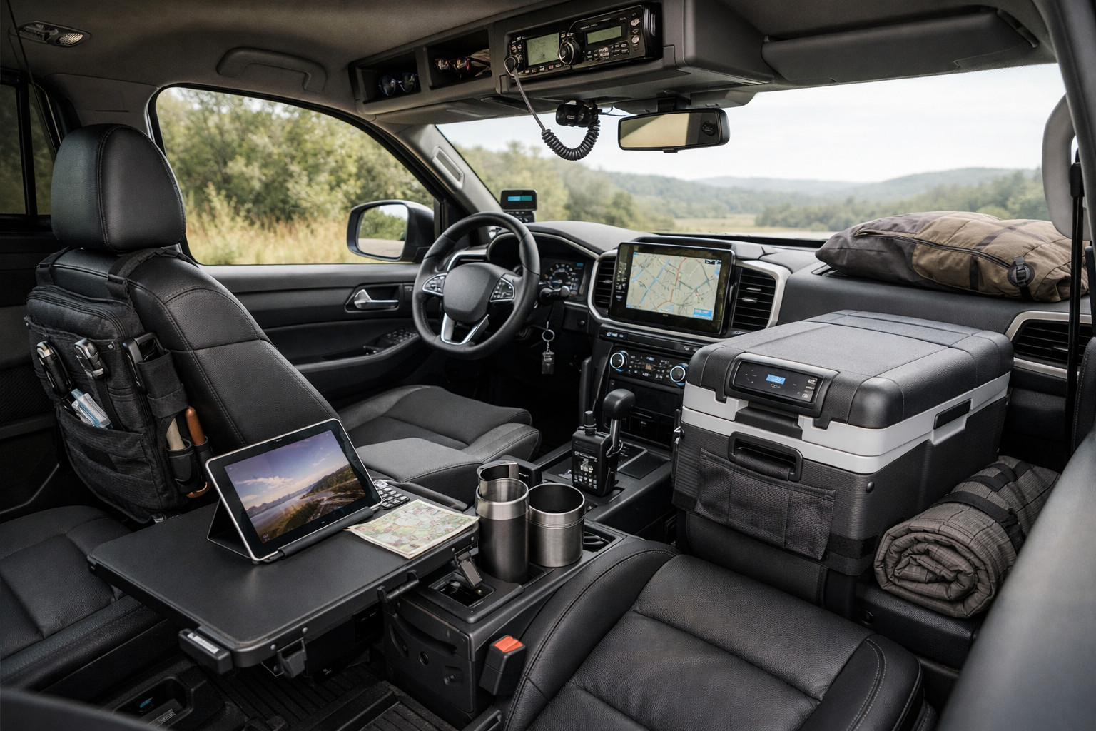 Opgraderinger i kabinen på Volkswagen Amarok til lange ture