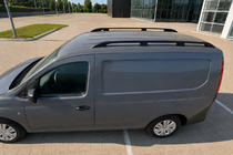 Volkswagen Caddy 2020– Sorte tagrælinger (tyrkisk design) Standard, metalfødder foto 3