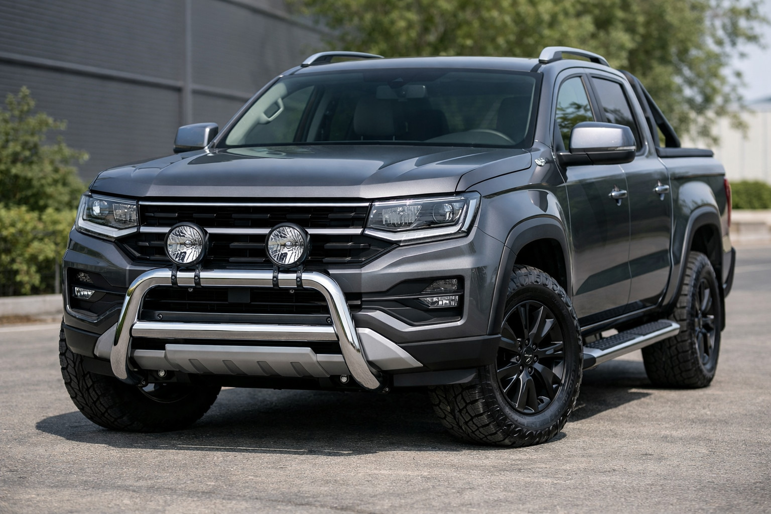 Frontbeskyttelse, bullbar eller bodykit til Volkswagen Amarok: hvor starter du?