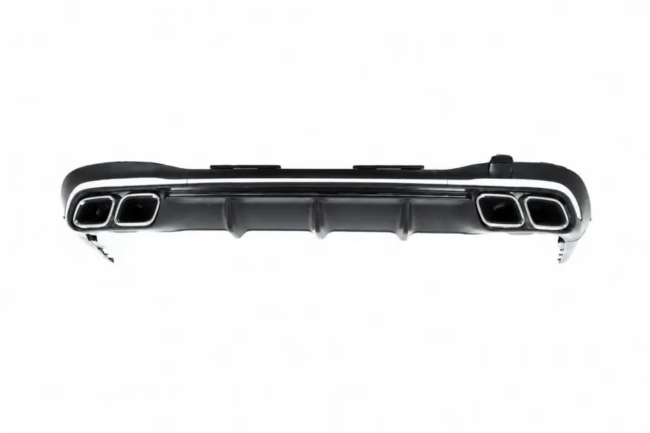 Mercedes S-class W223 2020– Bagdiffusor med AMG S63 Silver udstødningsender Image