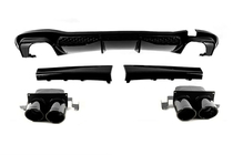 Mercedes S-class W223 2020– BRB bagdiffusor med udstødningstipper foto 1