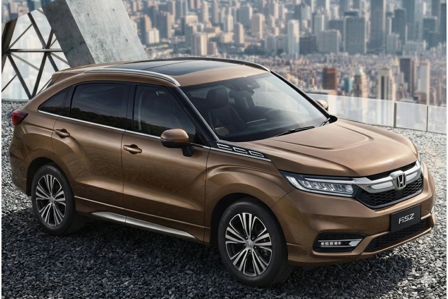Honda UR-V 2016– OEM krom tagrælinger (aluminium) Image