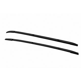 Sorte OEM V2 tagrælinger (aluminium)