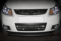 Suzuki SX4 2006–2013 Forreste beskyttelsesbøjle ST008 Black (rustfrit stål) foto 1